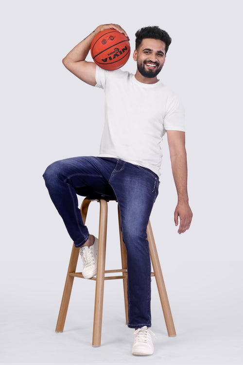 Casual Blue Jeans For Men