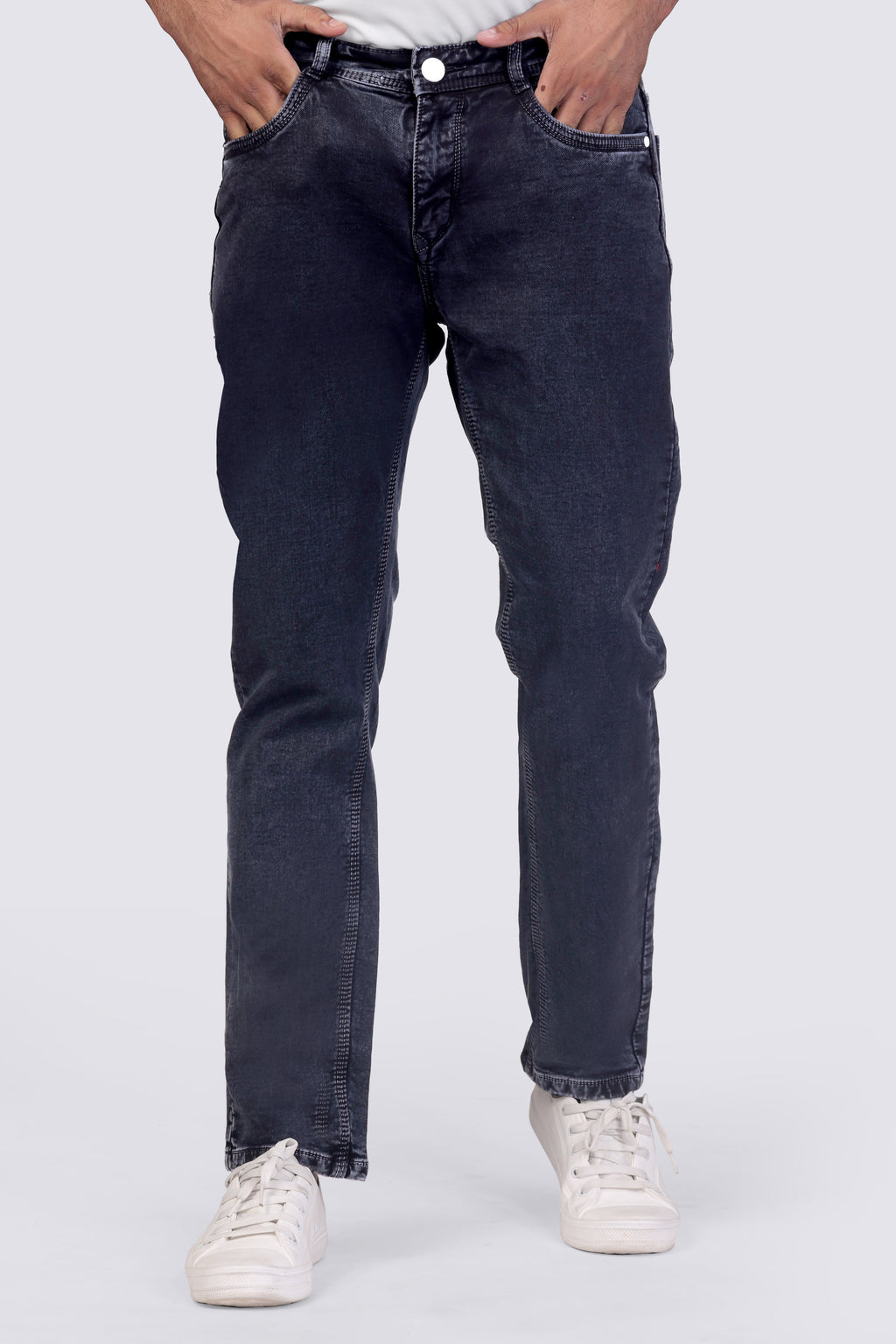 Men's Midnight Blue Sulpher Straight Fit Denim Jeans