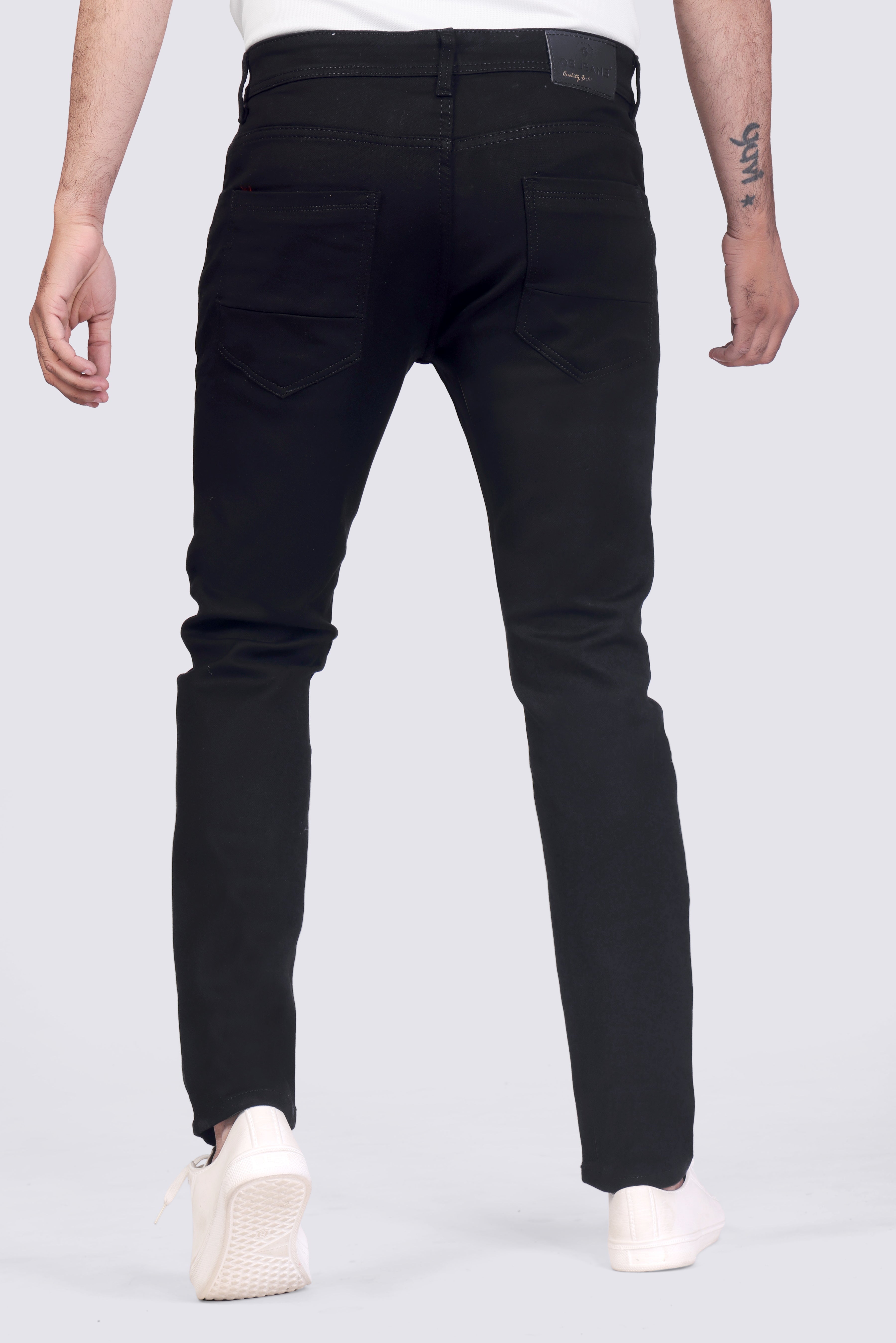 Tiger Black Jeans