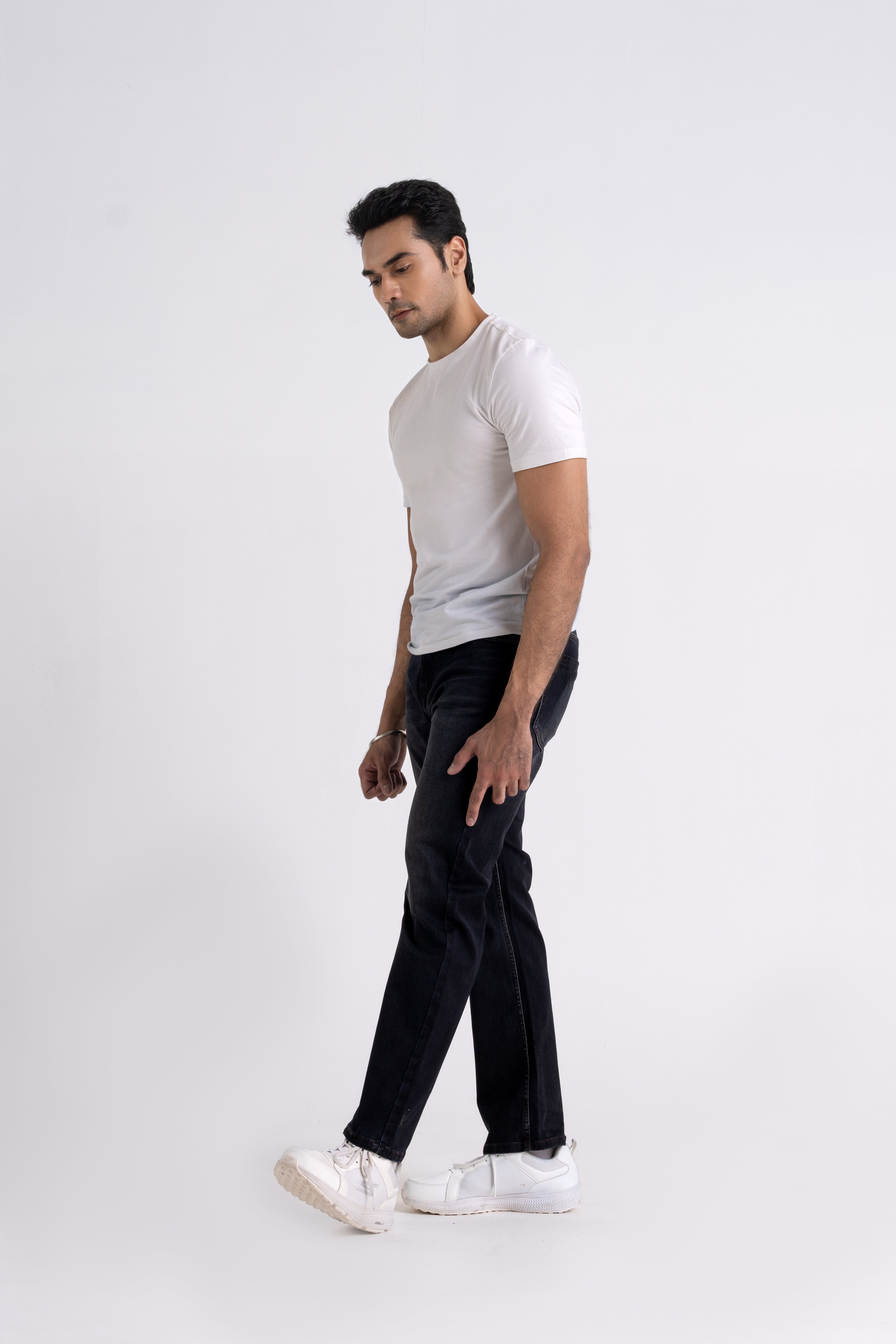 Straight Fit Back Pocket Jeans