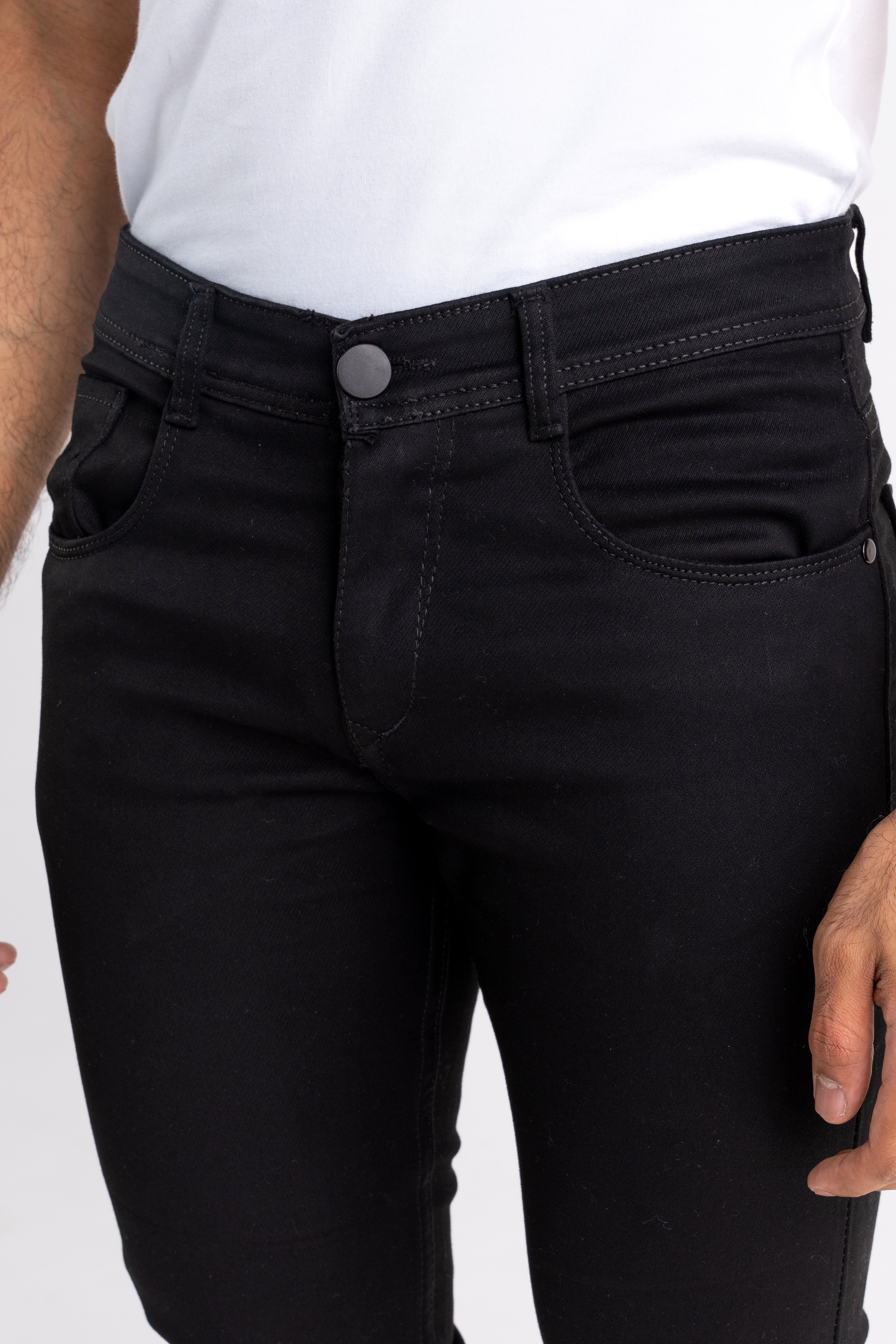 Tiger Black Jeans