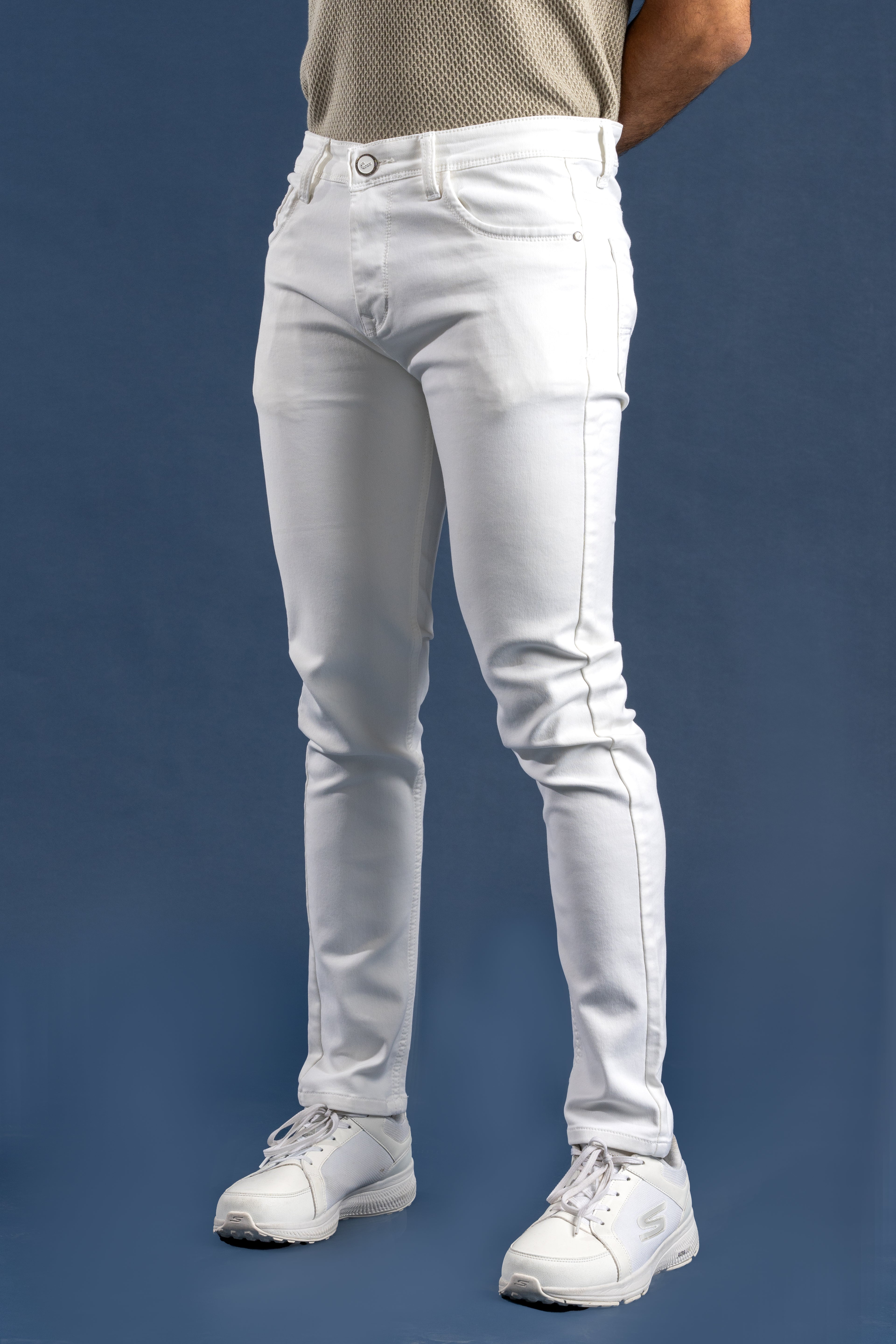 Premium White Jeans