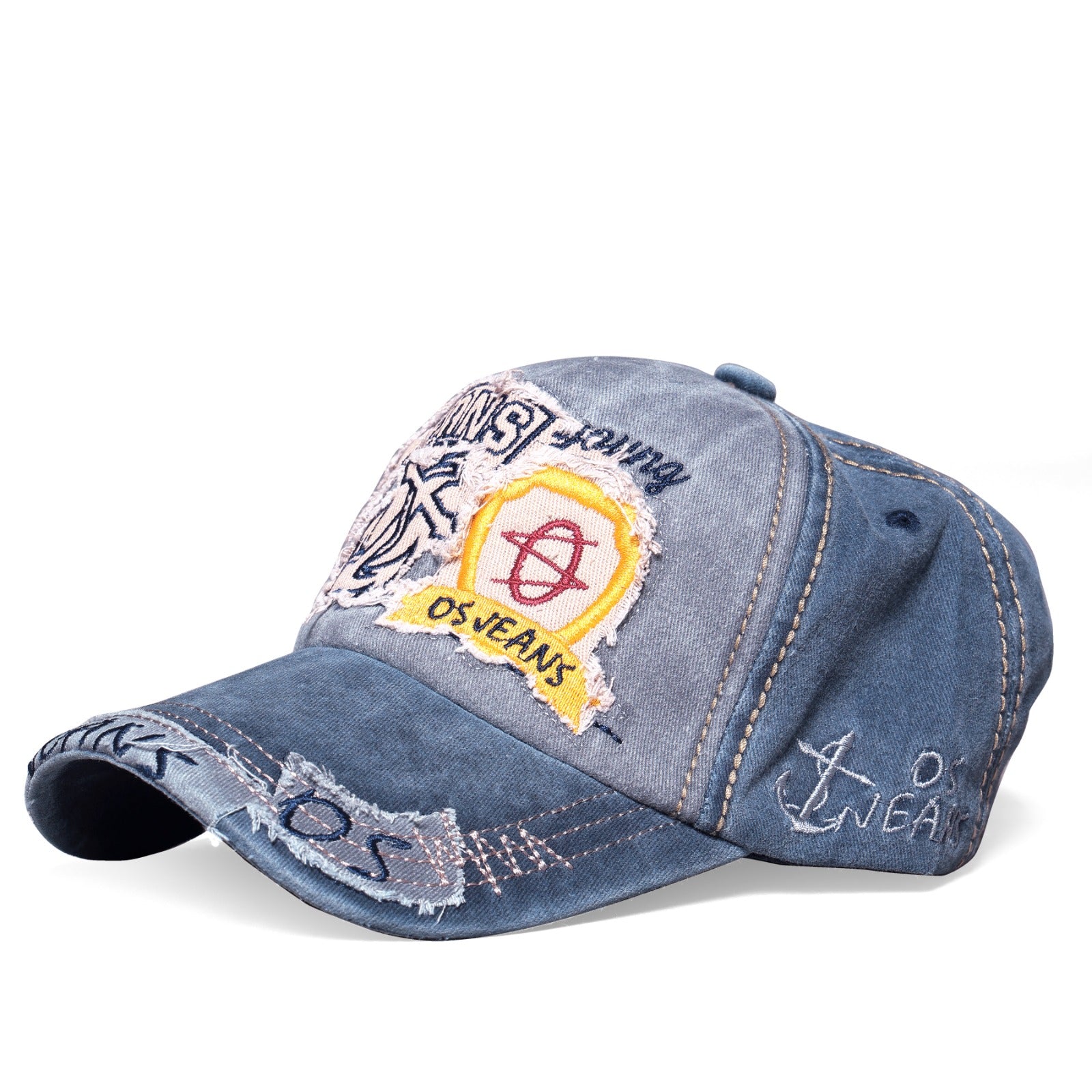Denim cap for men
